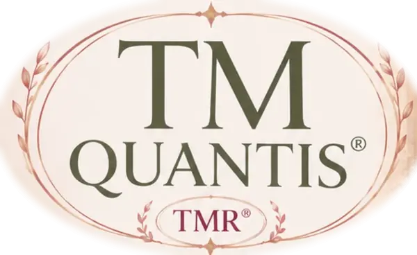 Logo TM Quantis®, méthode d'hypnose régressive et spirituelle d'Annie Beraguas